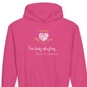 Dress to Impress Hoodie Kids - Etsy