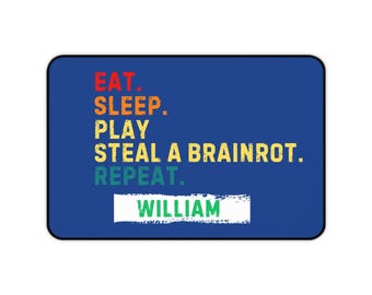Steal A Brainrot Roblox Personalized Desk Mat