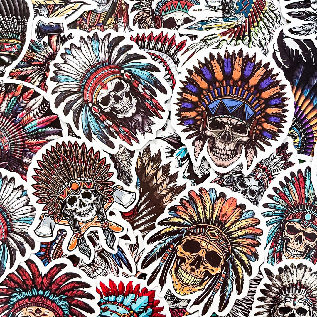 50PCS Edgy Stickers Pack, Gothic Stickers, Fantasy Stickers, Motorcycle ...