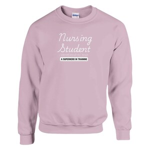 Nursing Student Sweatshirt, Nursing Student Definition, Kickass Nursing Sweatshirt, Gift for Future Nurse, Gift for Nursing Friend
