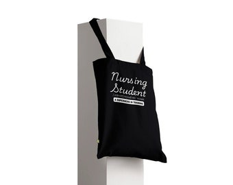Bag for Nursing Student, Nurse on the Go, Future RN with Style, Nursing Student Tote, Gift for Nursing Student, Nurse Life