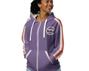 Purple Lavender 777 Zip up Hoodie Ryuji Sakamoto Persona 5 Anime