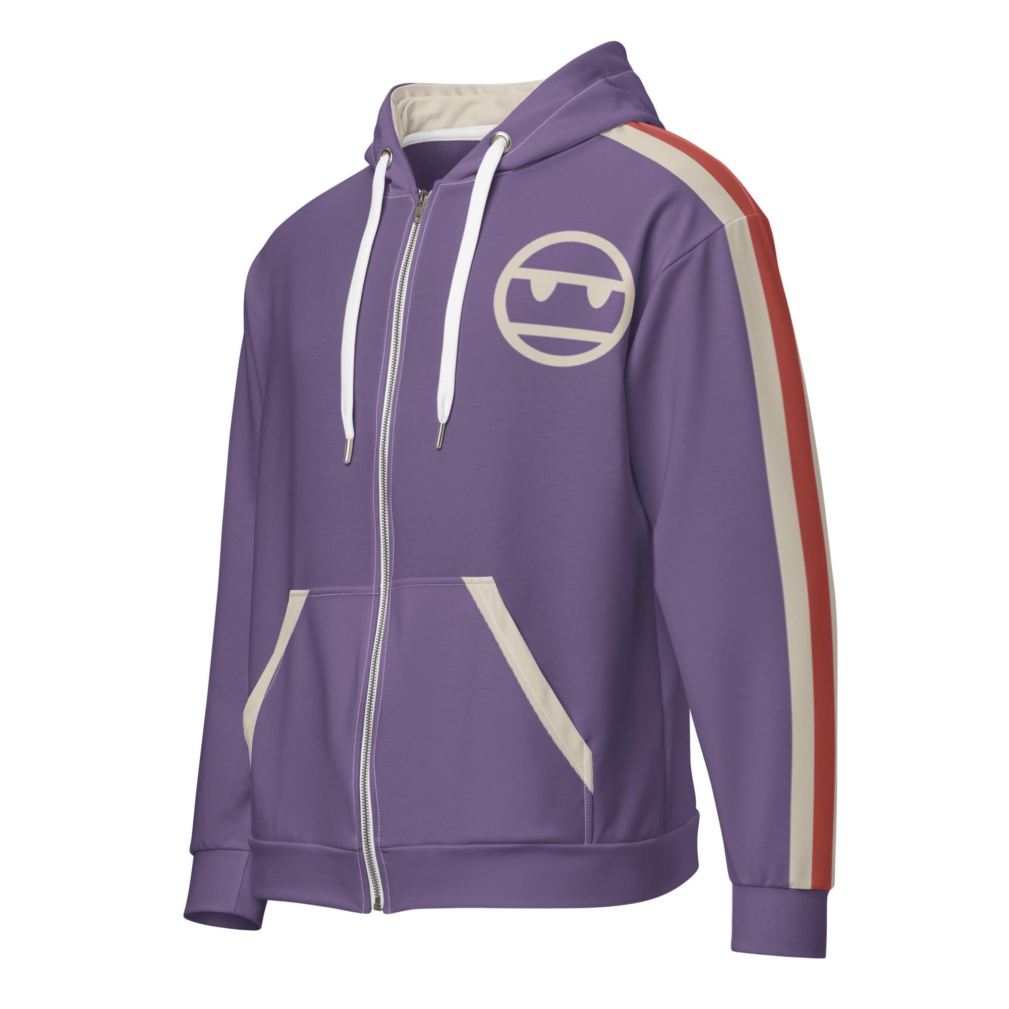 ★ryuji★ Purple Lavender 777 Zip up Hoodie Ryuji Sakamoto Persona 5 Anime