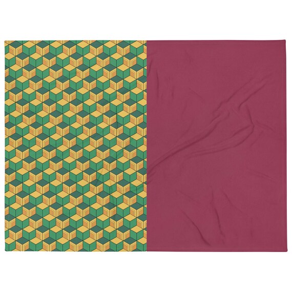 Giyu Throw Blanket | Haori-Inspired Design for Cozy Nights & Warmth | Perfect Gift for Demon Slayer Fans