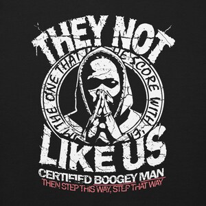 Kendrick Lamar Sweatshirt - &quot;They Not Like Us&quot; - Classic Hip Hop Music Sweatshirt