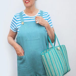 DORIS DUNGAREES sewing pattern and KIT