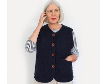GERTRUDE GILET sewing pattern