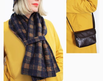 WRAP SCARF and baguette purse PDF digital download sewing pattern