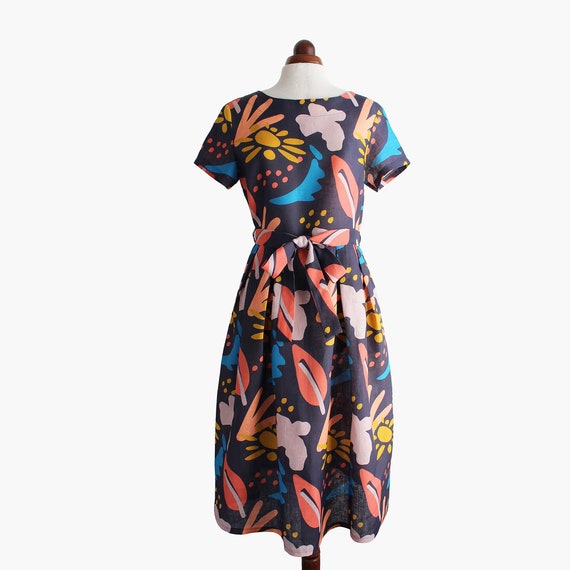 cecily dress in cotton poplin Den - HMD -- CECILY DRESS