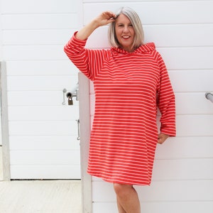 MAISIE SWEATER DRESS or top sewing pattern image 6