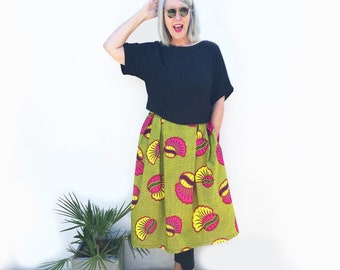 CECILY SKIRT sewing pattern with free elastic and interfacing
