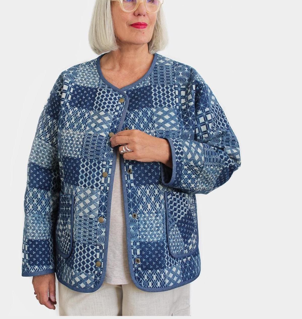 BIBI QUILTED JACKET Sewing Pattern - Etsy