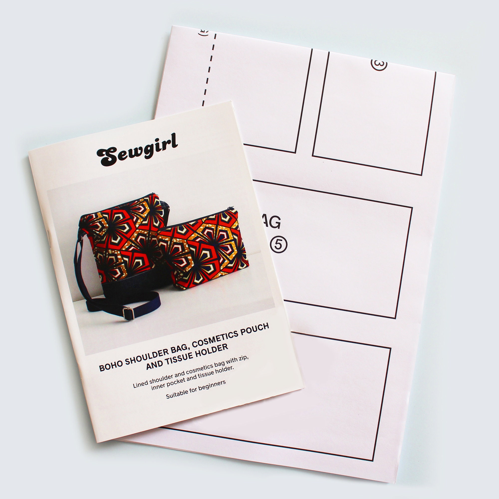 BOHO BAG PDF Digital Download Sewing Pattern - Etsy