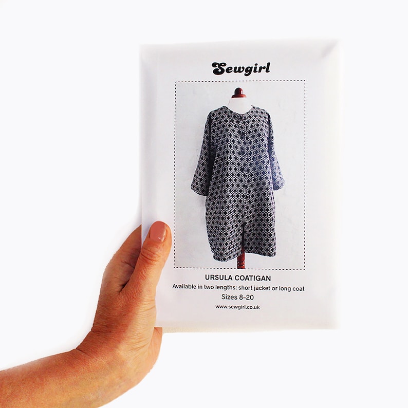 URSULA COATIGAN Sewing Pattern Etsy