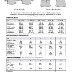 MAISIE SWEATER DRESS or top sewing pattern image 10