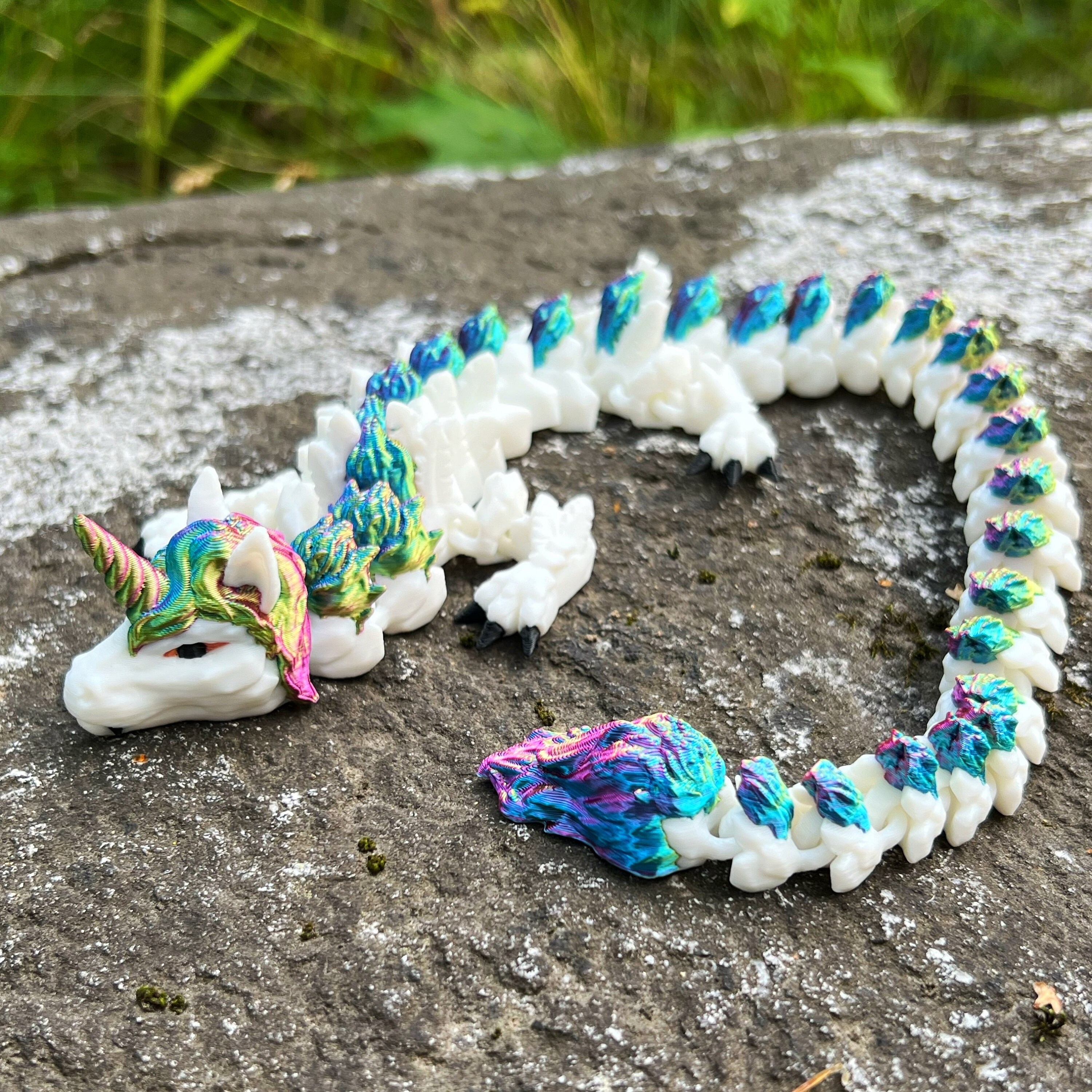 Hand Finished Alicorn Dragon – Mythical Unicorn Dragon Figurine ...