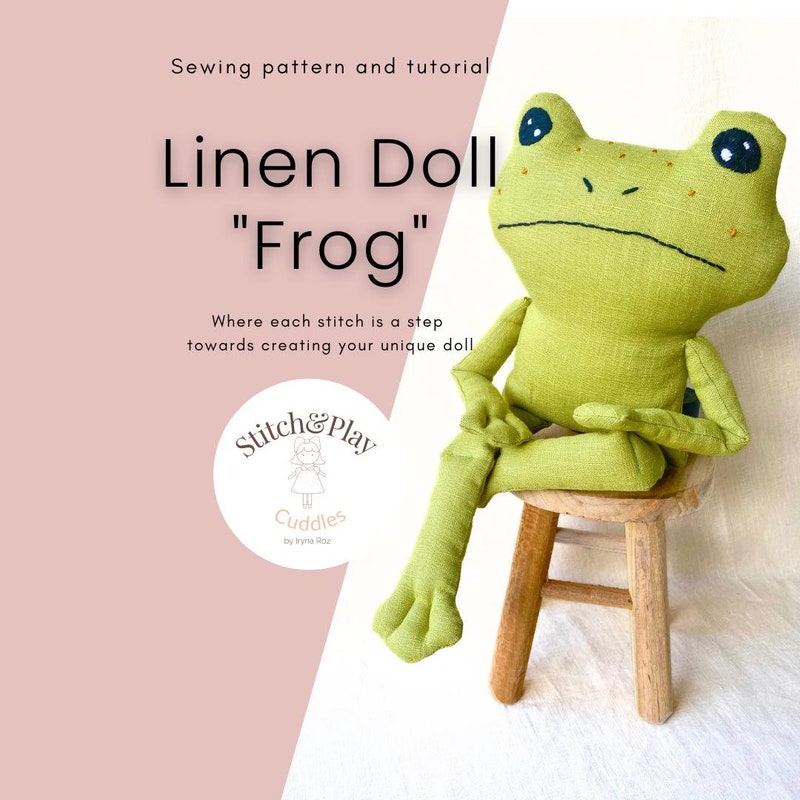 Frog Doll Pattern - Etsy