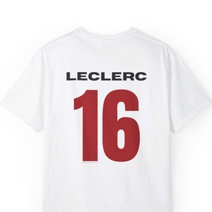 Ferrari F1 shirt, Formula One Racing Shirt, Scuderia Ferrari Merch, Race Week Shirt, Charles Leclerc F1 T-Shirt, #16 Racing Shirt, CL16 Tee