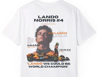 Lando Norris F1 Comfort Colors T-Shirt