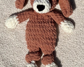 Ready to Ship, Puppy Lovey, Knotted Puppy Snuggler