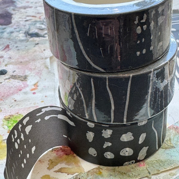 Art Marks in Black- Washi tape