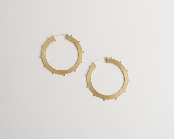 Radiance - Large Gold Hoops main image 0