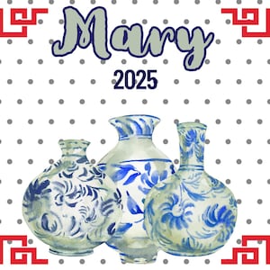 MAHJONG-KAARTSTICKER van Kiss-Cut Vinyl Decals Grote en kleine preppy sticker 2025 voor je mahjongkaart aanpasbaar personaliseren chinoiserie
