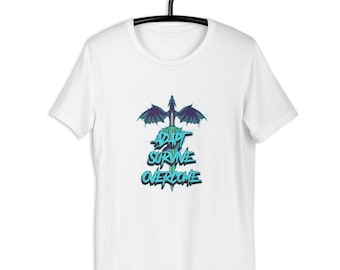 Adapt Survive Overcome T-Shirt: Motivational Graphic, Soft Cotton Unisex Tee