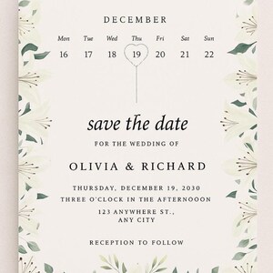 Save the Date - Wedding Invitation