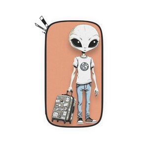 Cartera para pasaporte para viajes espaciales
