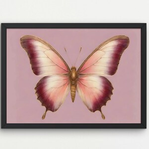 Vintage Decor Butterfly Printable Wall Art Prints Trendy Butterfly Decor Art Prints Vintage Wall Art Living Room Butterfly Art Gift for Her