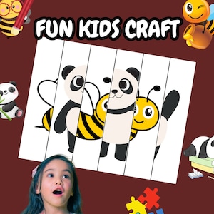 Kids Craft, Kids Activities, Printable Crafts For Kids, Folding Craft, Halloween Crafts, Preschool Craft, Homeschool Art Craft, Fun Crafts