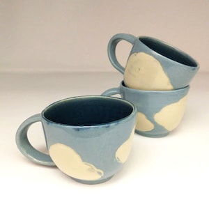 Light Blue cloud cups