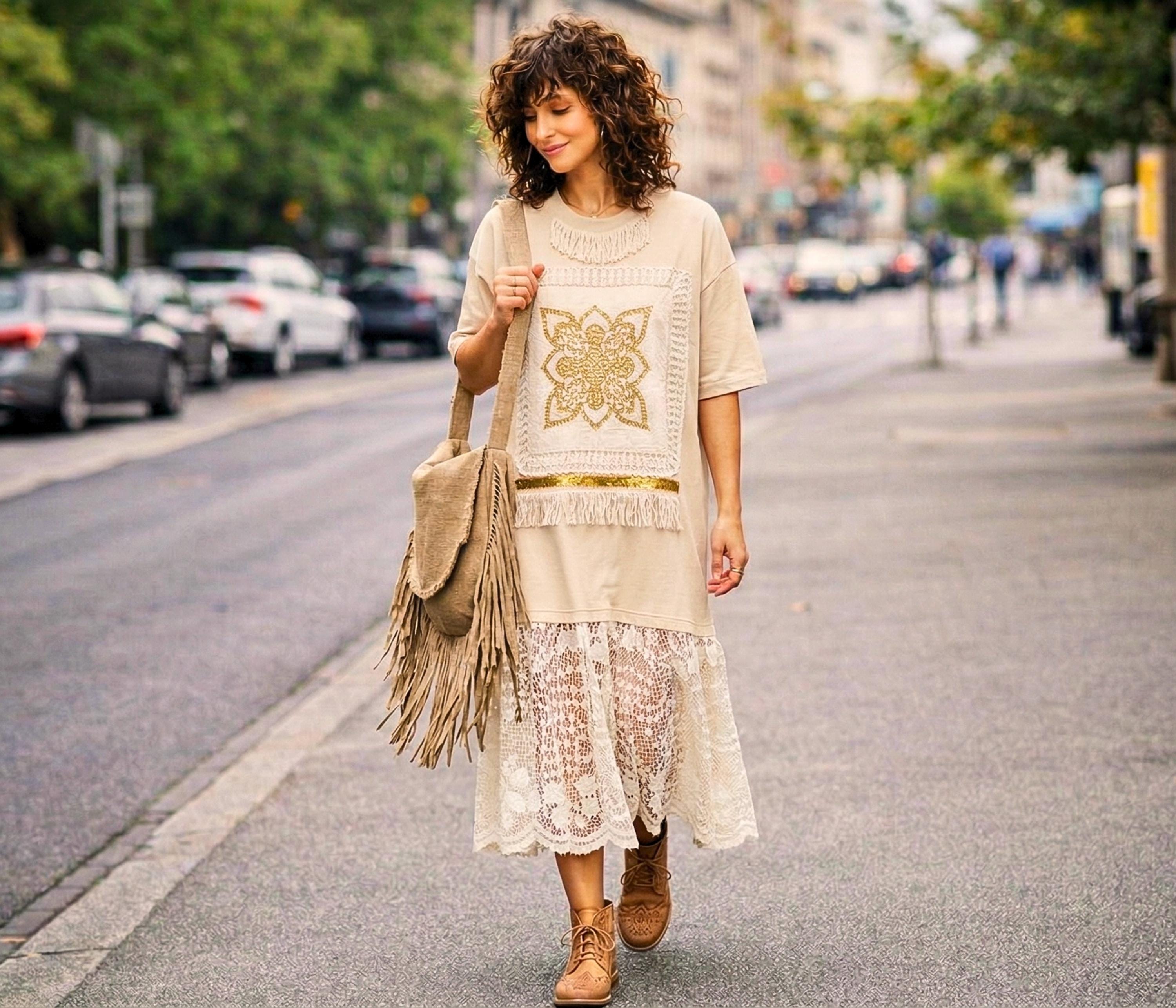 band tee maxi dress meghanlsisco on LTK