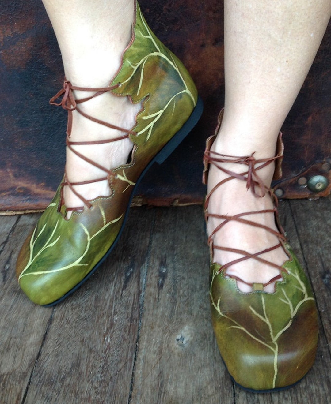Expresamente conocido referir Botas de ballet pixie zapatos hechos a mano zapatos de - Etsy España