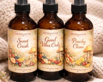 Room and Linen Spray • Pet Safe • Seasonal Scents