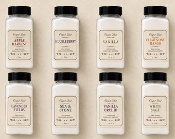 Scented Carpet Dust • Freshening Powder • Upholstery Natural Deordizer