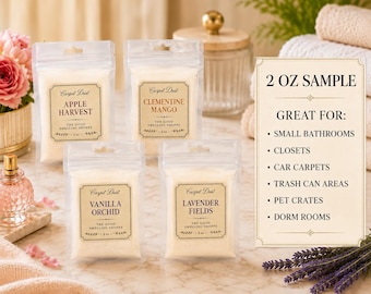 Scented Carpet Dust • Freshening Powder • Upholstery Natural Deordizer