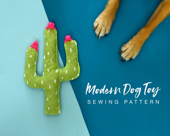 Einfache Kaktus Hundespielzeug Nhanleitung - sofortiger Download druckbare  Muster - moderne DIY Haustier Spielzeug - Etsy.de