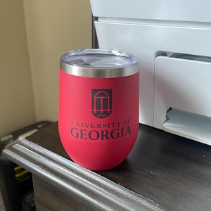 uga wine tumbler