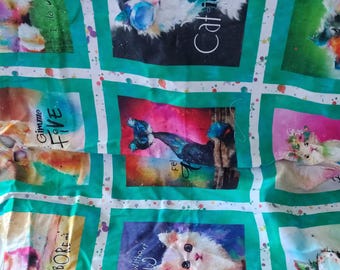 Quiltstof met 1 paneel