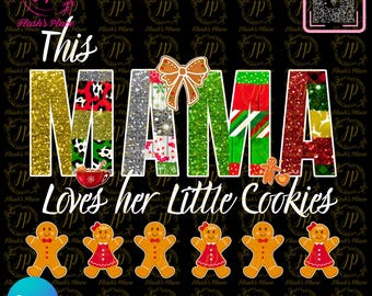 Plantilla CANVA editable "A esta mamá le encantan sus galletitas"