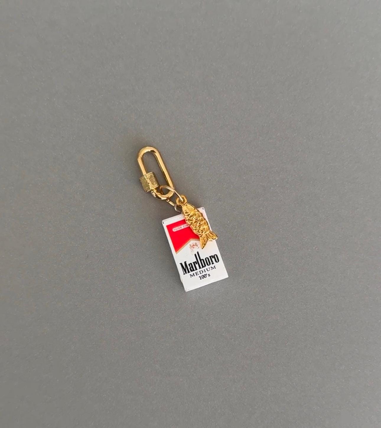 Marlboro Fish Bag Charm