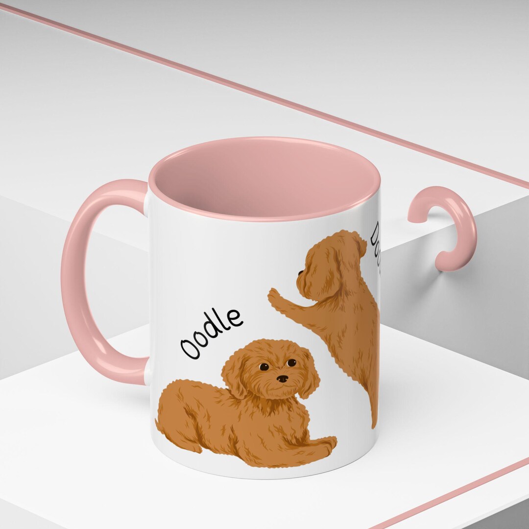 Cavapoo Coffee Mug, Dog Lovers Gift, Poodle Mix Cup, Cute Dog Breed Tea ...