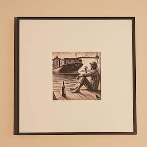 Grateful Dead Framed Art - &quot;Wharf Rat&quot; - Signed and Numbered
