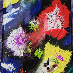 Floral pouring