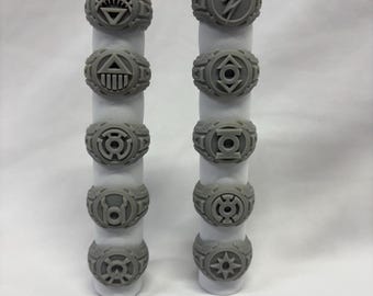 Lantern Corps Resin Rings