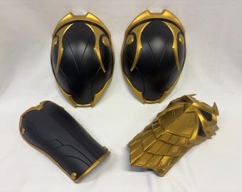 Talon Shoulder and Gauntlet Urethane Armor Set