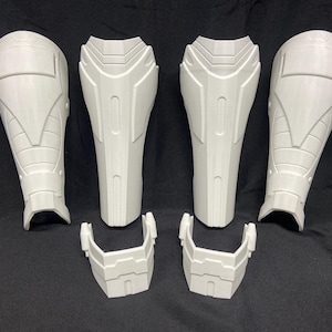 Crusader Shin & Boot Armor