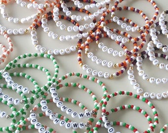 Pulseiras da Amizade Personalizadas em Atacado, Pulseiras Combinando para Melhores Amigas, Conjunto de Pulseiras com Nome Personalizado, Presente para Melhores Amigas, Joias para Amizade em Grupo
